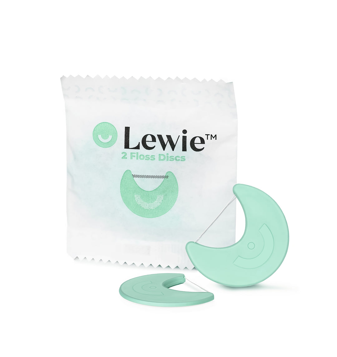 Lewie Floss Discs, Individually Wrapped 2-Packs | Box of 500