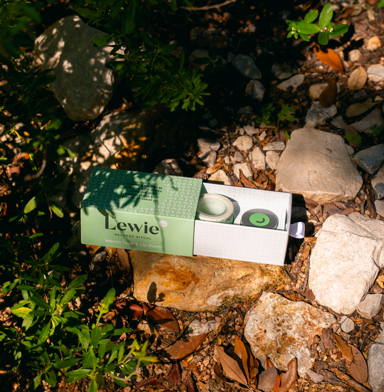 Lewie Restore Ritual™ | Overnight Mouth Tape & Recovery Balm